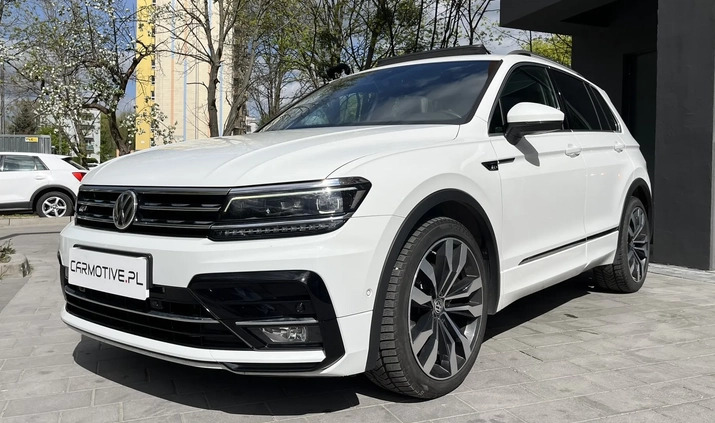 Volkswagen Tiguan cena 119999 przebieg: 123200, rok produkcji 2018 z Wołów małe 326